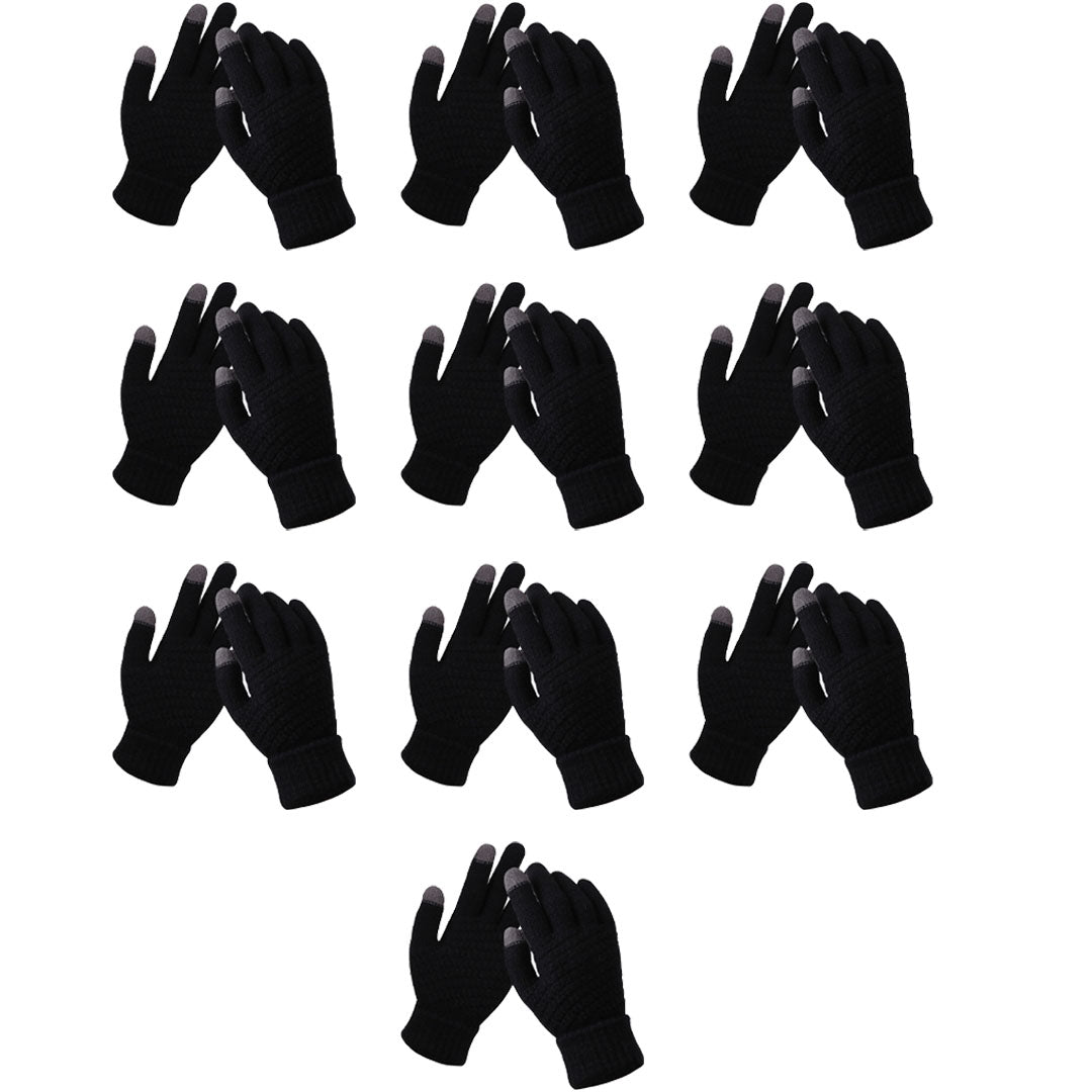 Top 10 guantes tactiles Negros $1500 c/u